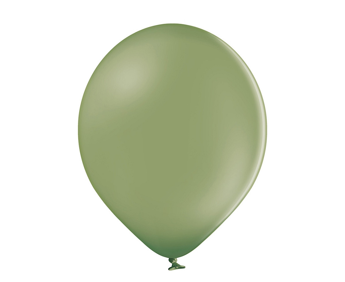 Balloons Belbal 12", B105-488, pastel rosemary green, 100pcs